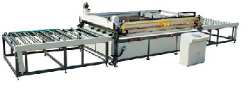 全自动大型玻璃丝网印刷机